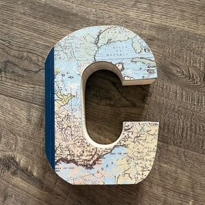 Decorative C Book Letter